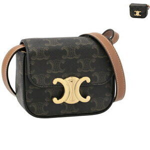 Celine Triomphe shoulder bag crossbody canvas